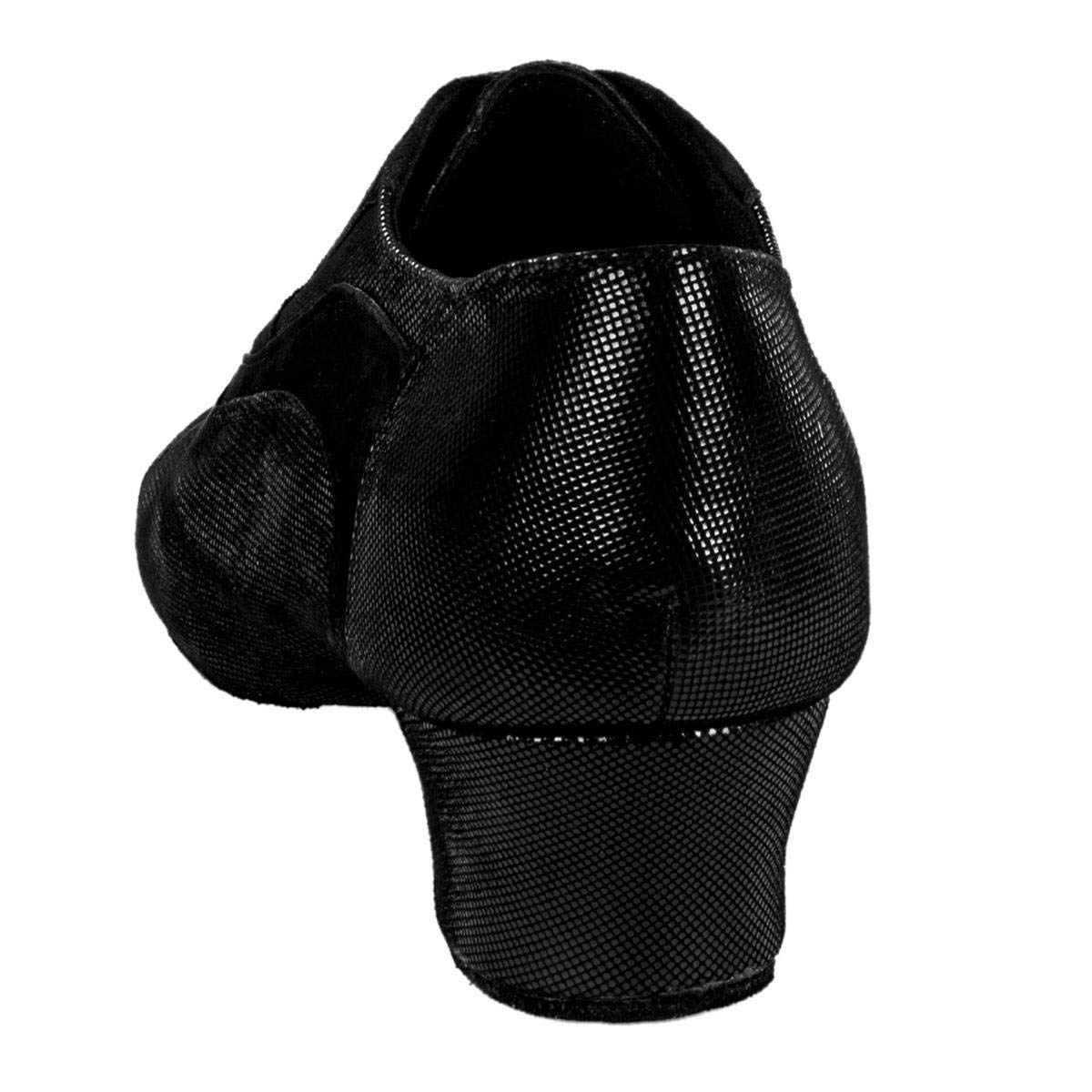 Rummos Damen Trainerschuhe R607 061-024 - Leder/Nubuck Schwarz - Medium (Normal) - 4,5 cm Cuban - Made in Portugal