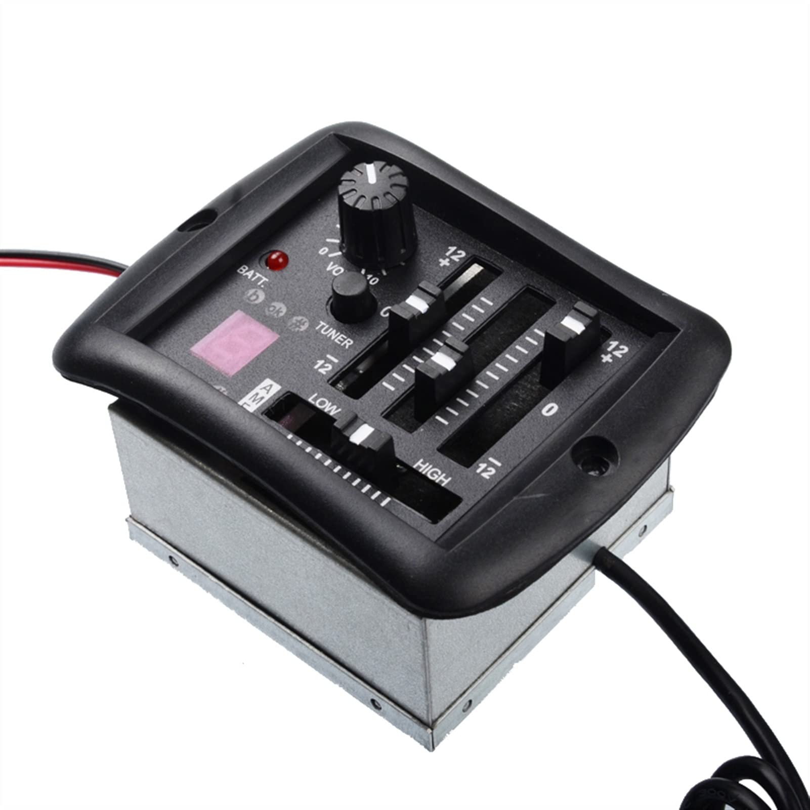 3-pasmowy Korektor Korektora Tuner Z Interfejsem Wyjściowym 6,35 Mm Przystawka Do Korektora Gitarowego