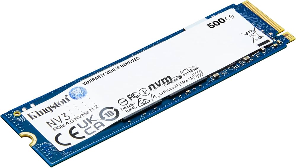 Amazon.co.jp: Kingston NV3 NVMe PCIe 4.0 Internal SSD 500GB M.2