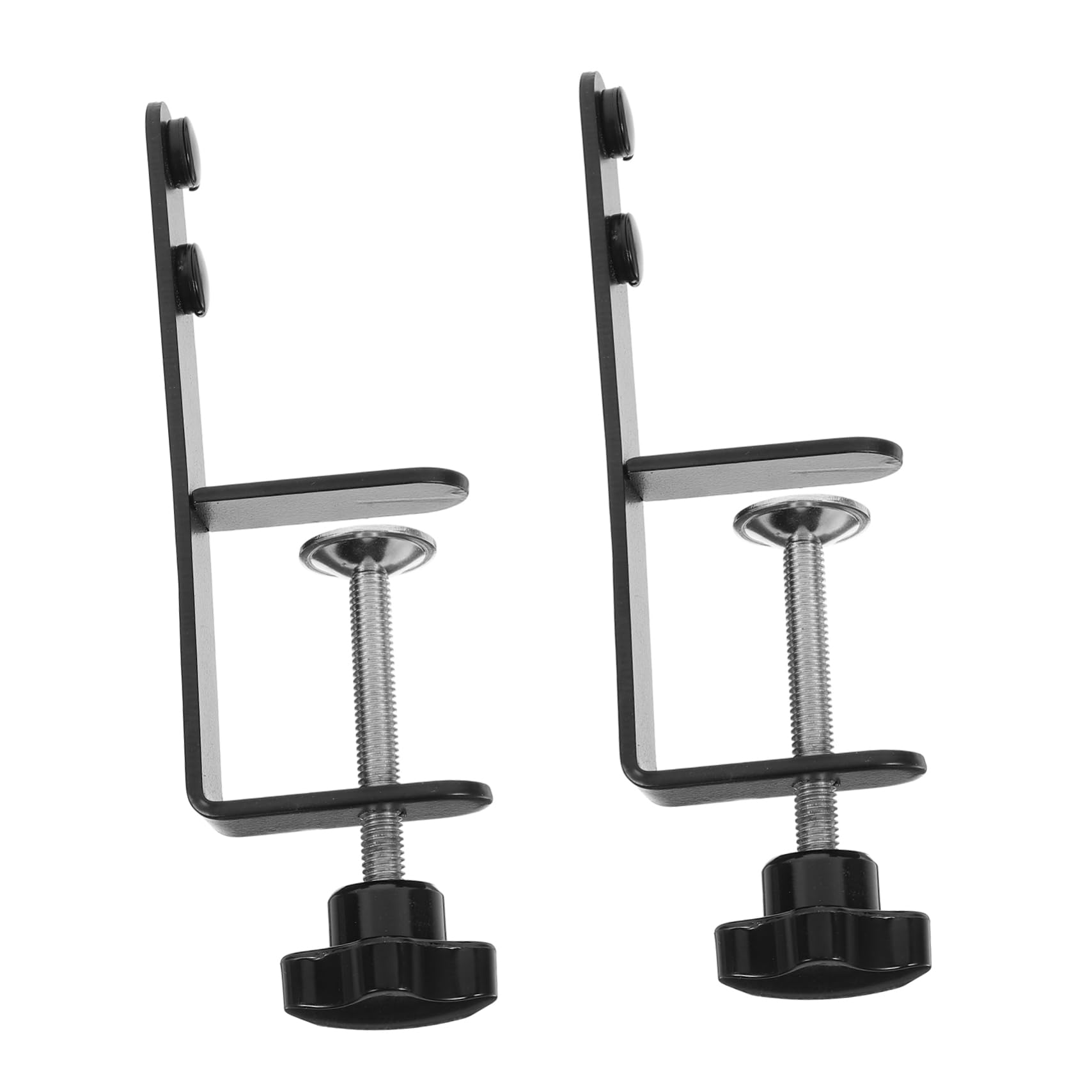 DECOMELODY Adjustable c Clamp Mounting Brackets for Pegboard Organizing Metal Clip