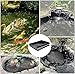 ToLanbbt Pond Liner 20 x 20 Ft HDPE Pond Liners, 20 Mil UV Resistant Preformed Pond Liner Easy Cutting, Pond Liner for Natural Looking Ponds, Waterfall, Koi Pondsand Water Garden (Black)