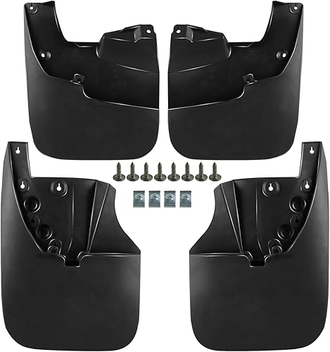 4 unidades de guardabarros compatibles con Toyota Tundra 2007-2021, delantero y trasero (lado del conductor y del pasajero) disponible en Yaxa Peru