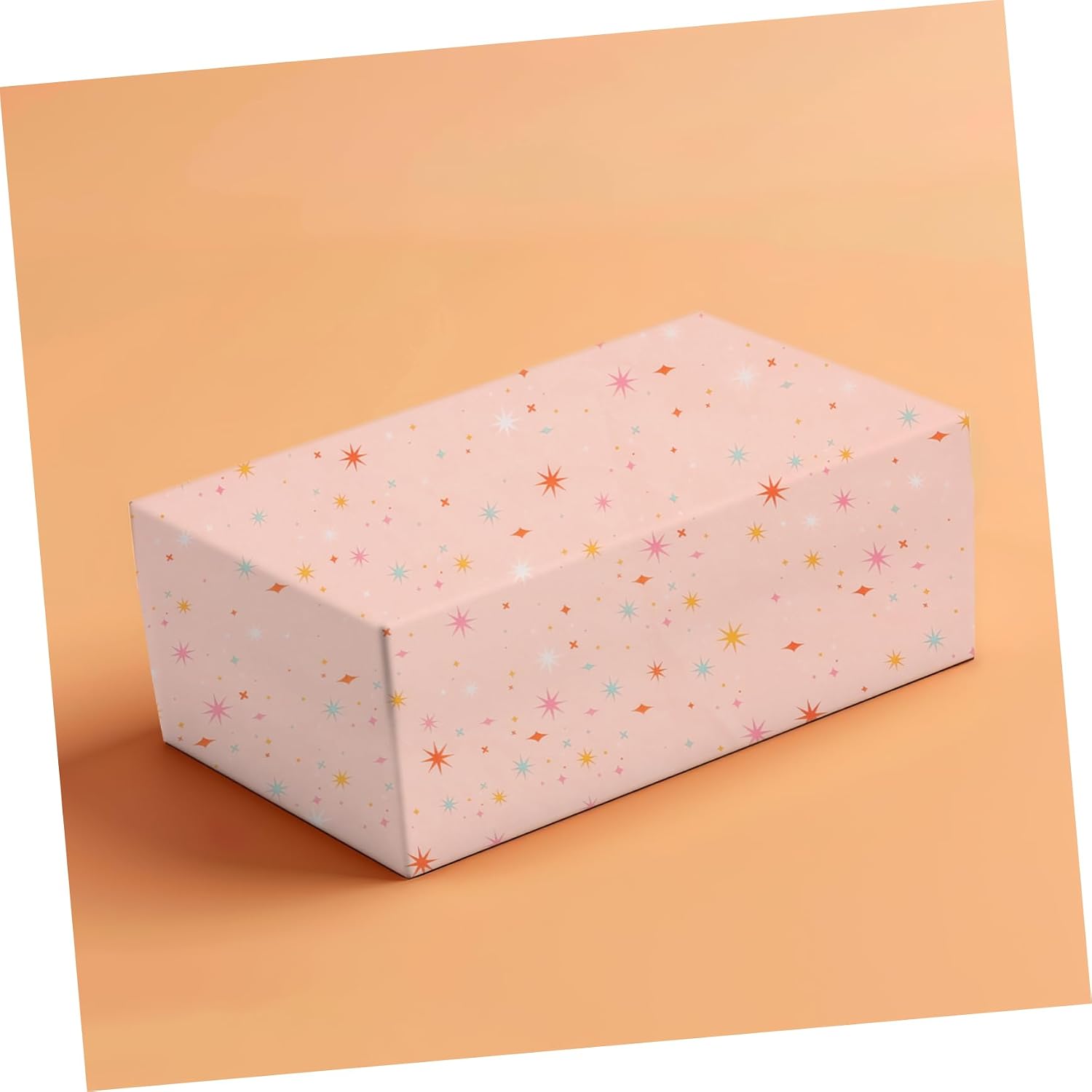AUTSUPPL 30sheets Colorful Star Gift Wrap Tissue Paper Eco-friendly Packing Material for Bouquets Diy Projects Recyclable Decorative Liner for Gifts