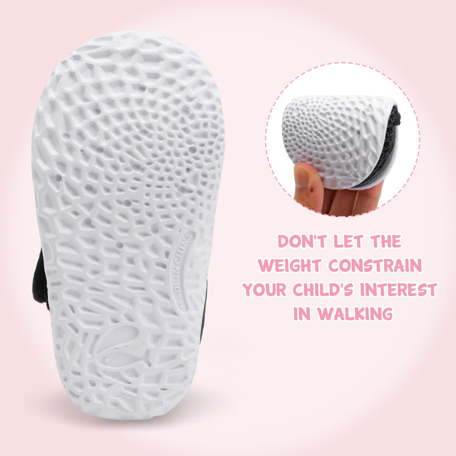 FEETCITY Baby Girl Boys Sandals Slippers Infant First Walker Shoes Summer Crib Shoes