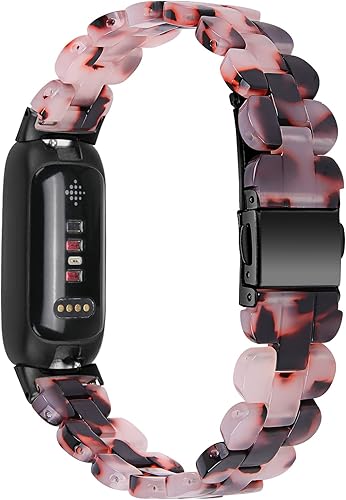 TenCloud Bandas de resina compatibles con Fitbit Inspire 3 Band para Inspire 3 Smart Watch Band para mujeres y hombres, bandas deportivas ligeras