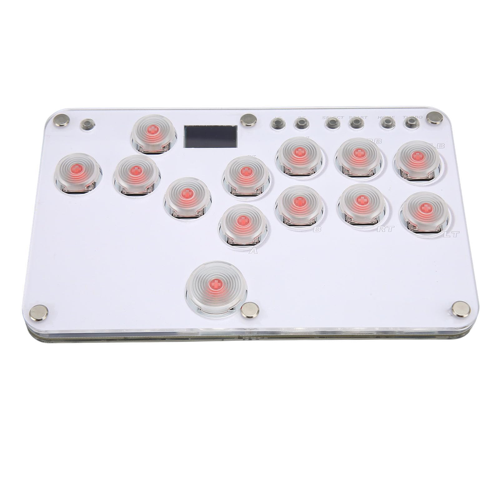 Xiuganpo Regulowane Tryby Czyszczenia Diody LED RGB SOCD Kontroler Drążka Bojowego dla Graczy Komputerowych Joystick Drążka Bojowego do Pudełka