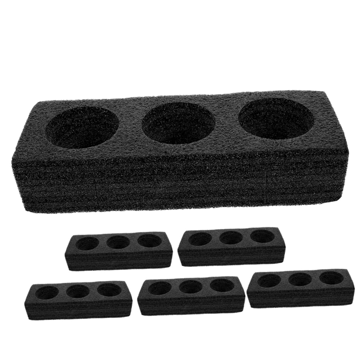 OKUMEYR 6pcs Portable Beverage Cup Holder Tray Takeout Drink Carrier for Milk Tea for Secure Transport for Restaurants The Go Use