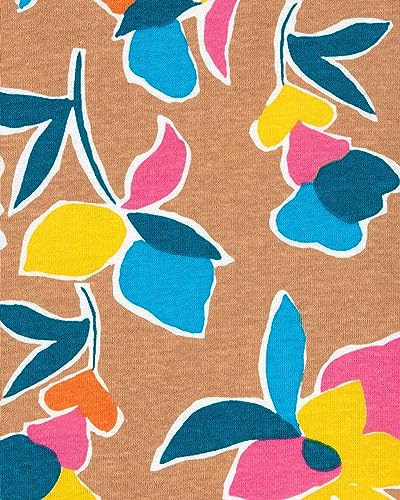 Carter's Toddler Girls 4pc Cotton Snug Pajamas PJs Set (Toucan/Multi, 5T)3