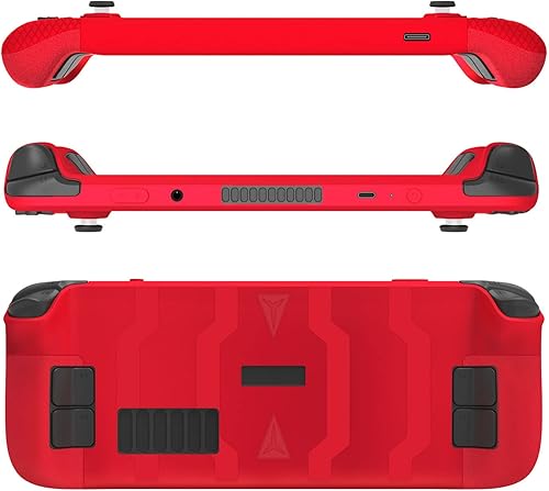 Miniatura 3 de Steam Deck Full Wrap Slim Case with Stand, Removable Face Cover, Drop and Dust-Proof Gaming Case, Comfortable Protective Case, Accessories, Touchpad