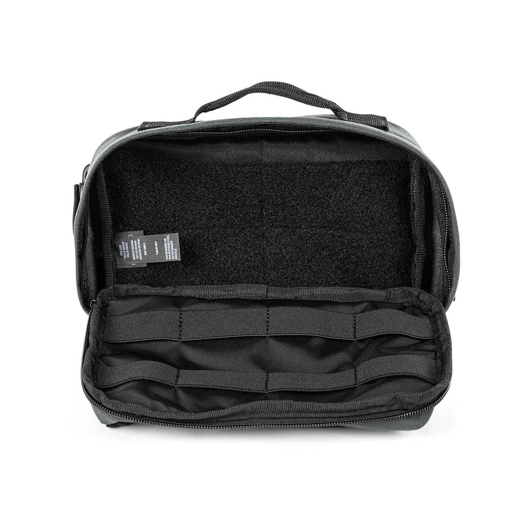 5.11 RUSH MOAB 3 Sling Bag 4L Grigio Antracite – Borsa a tracolla tattica con sistema MOLLE – Compatibile CCW – Versatile e robusta – Ideale per EDC, attività all'aperto, missioni e tempo libero