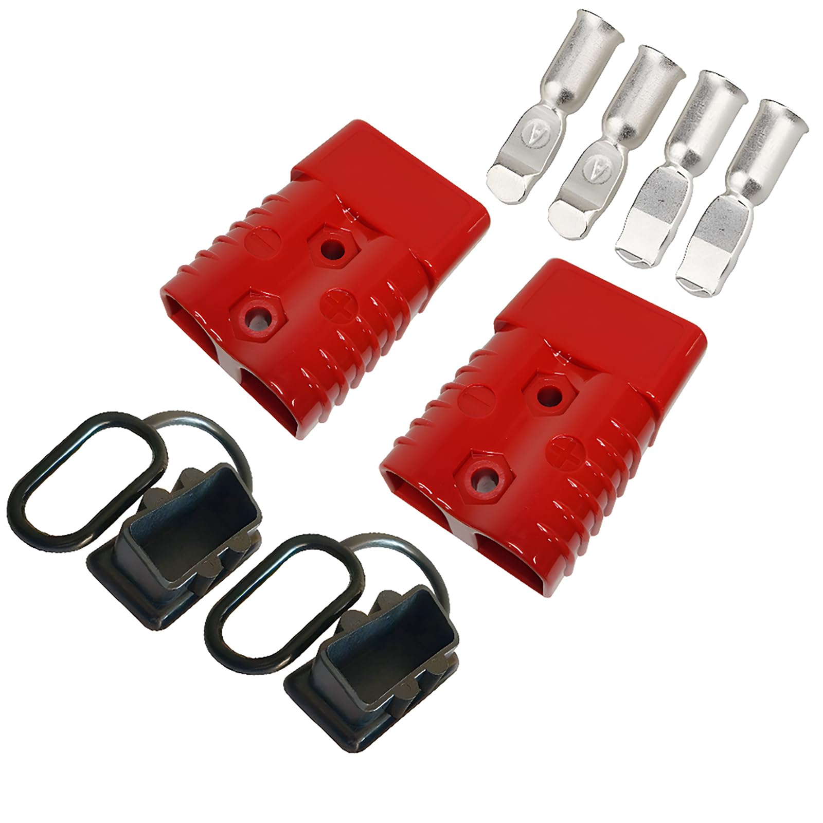 Connecteur de batterie 175A robuste avec boîtier modulaire isolant