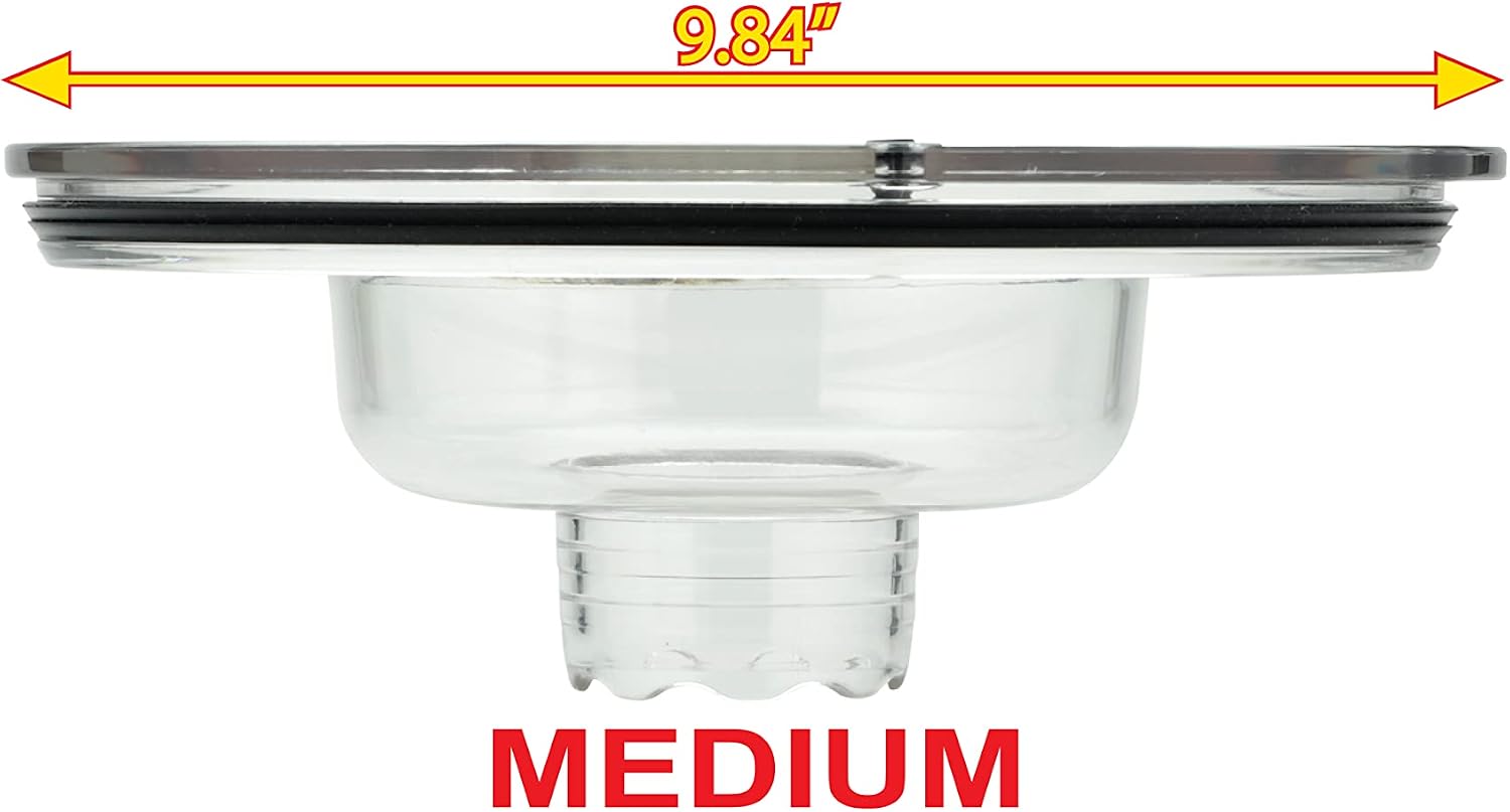 Slopper Stopper - LID ONLY - For MEDIUM Breed Dogs 21-50 Lbs, Replacement Lid, 9.84” Dia - Image 3