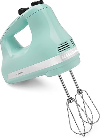KitchenAid 5 Ultra Power Speed Hand Mixer - KHM512, Ice Blue KitchenAid 5 Ultra Power Speed Hand Mixer - KHM512, Ice Blue