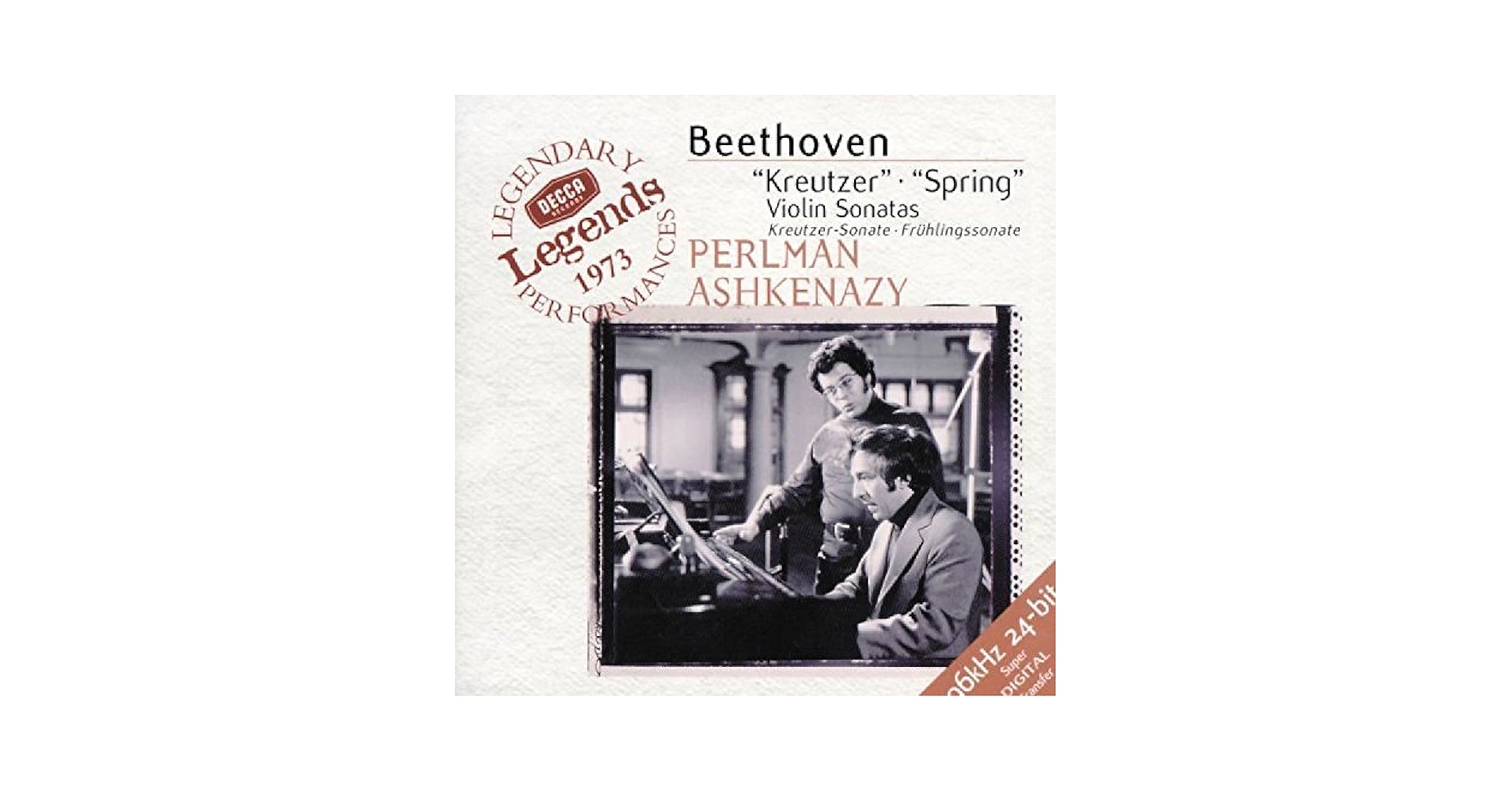 その他 Violin Sonatas Ludwig van Beethoven, Vladimir Ashkenazy, Itzhak Perlman