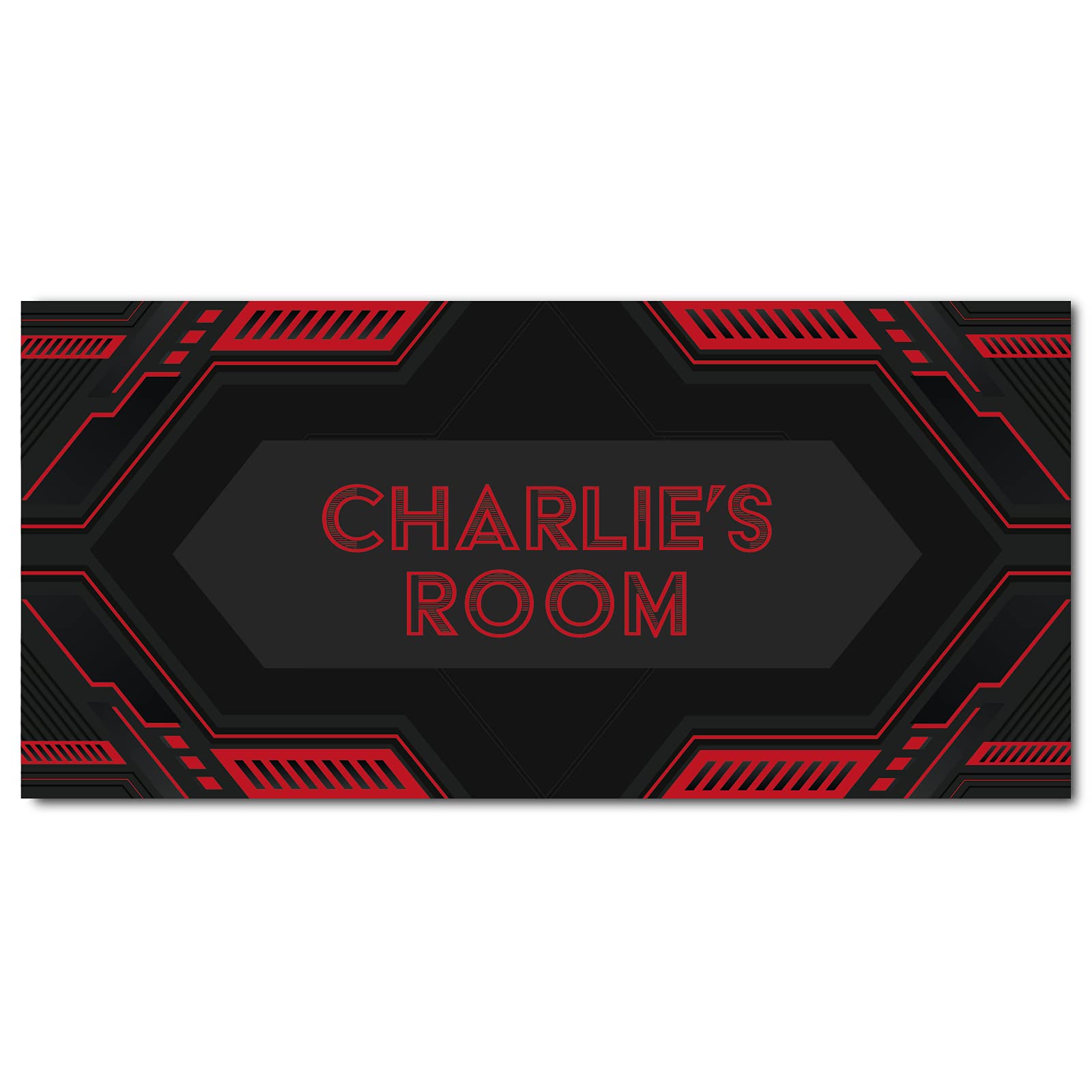 Gamer Personalised Bedroom Door Signs