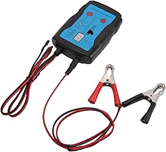 Yctze Testeur et Outil de Nettoyage D'injecteur de Carburant 8 Adaptateurs 4 Modes D'impulsion Alimentation 12 V Double Canal pour 2 Injecteurs avec Fils de Sortie en Silicone et