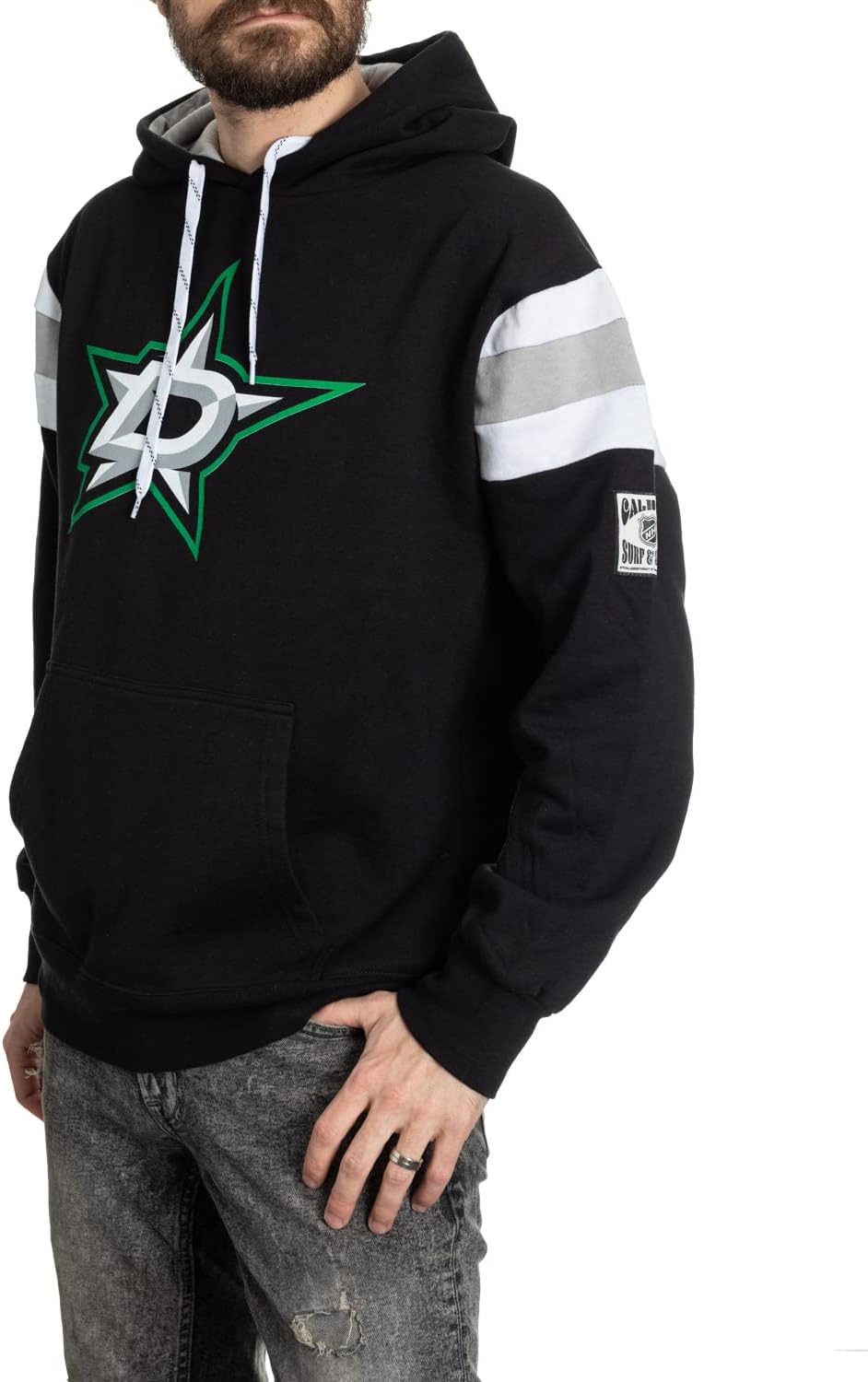 Calhoun NHL Surf & Skate Mens Varsity Retro Style Pullover Hoodie – The Coastal Collection