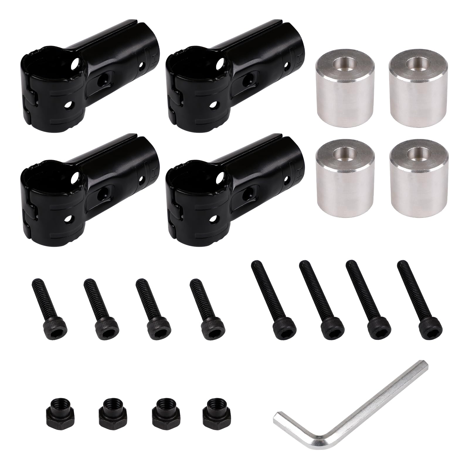 Amazon | イレクターパイプ用の車用ルーフキャリアバー用