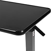 Vista 4 de Vaunn Mesa auxiliar médica ajustable con ruedas para cama (para uso en hospitales y uso doméstico)