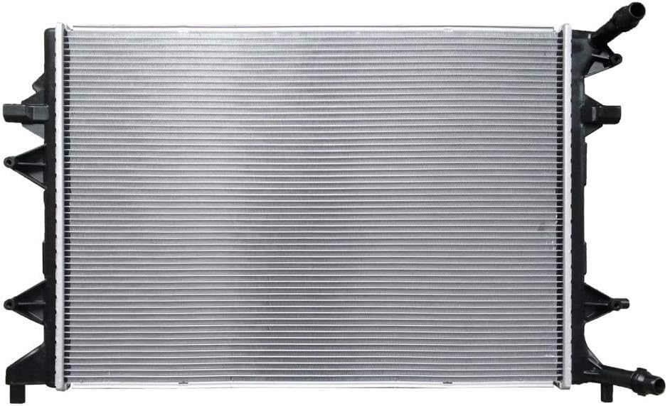 For Volkswagen Jetta Radiator 2016 2017 2018 Plastic/Aluminum 1.4L L4 VW3012113 | 5C0121251M