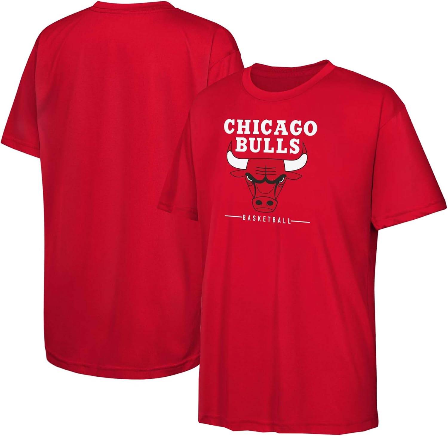 NBA Kids Youth 4-20 Official On-Court Primary Logo Performance T-Shirt