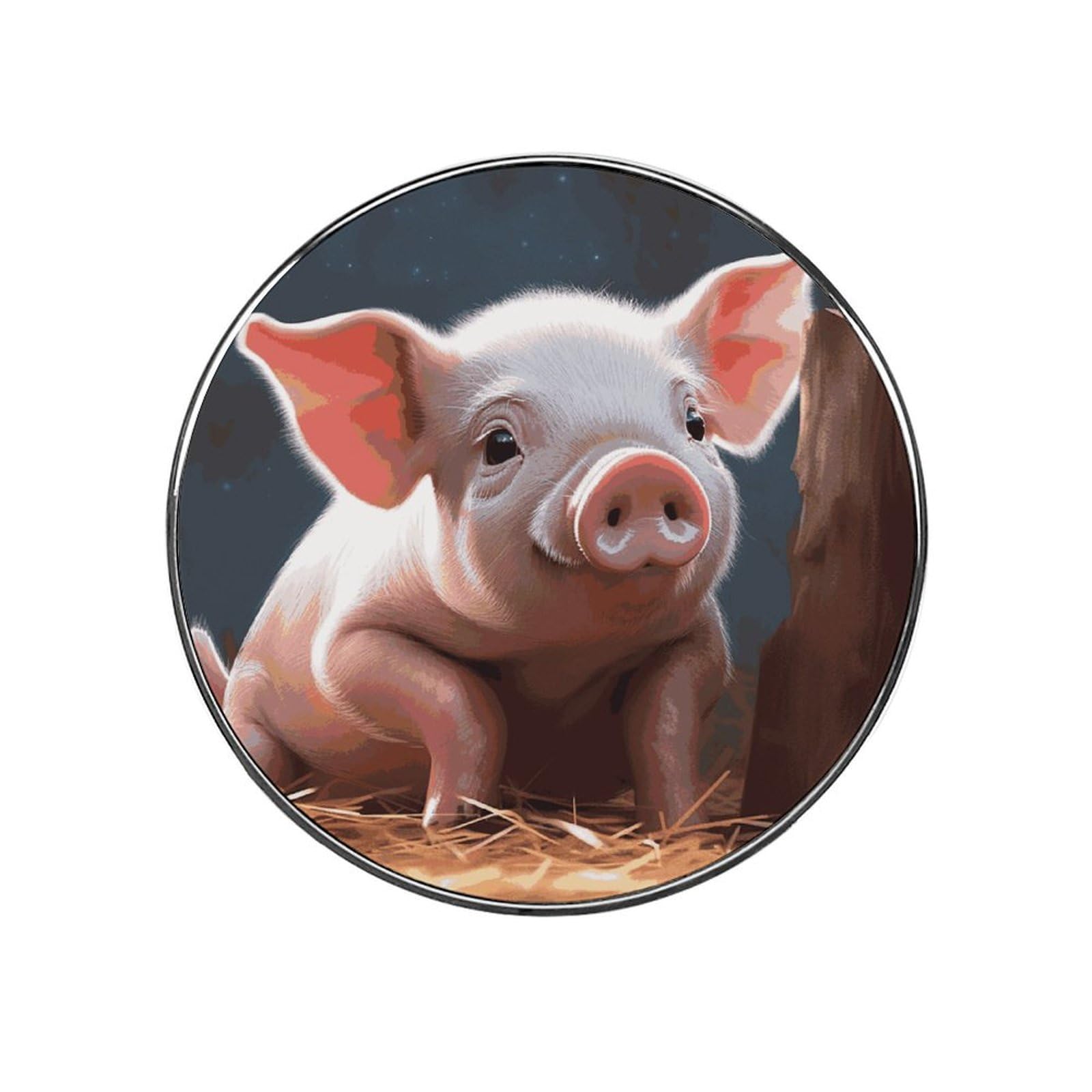 Adfgyerh Style Smiling (19) Refrigerator Magnets Circular Design，Stickers Home Decorations，Fridge Magnets For Fridge Plant Lovers Kitchen Office Locker Whiteboard Car Garage Decor.