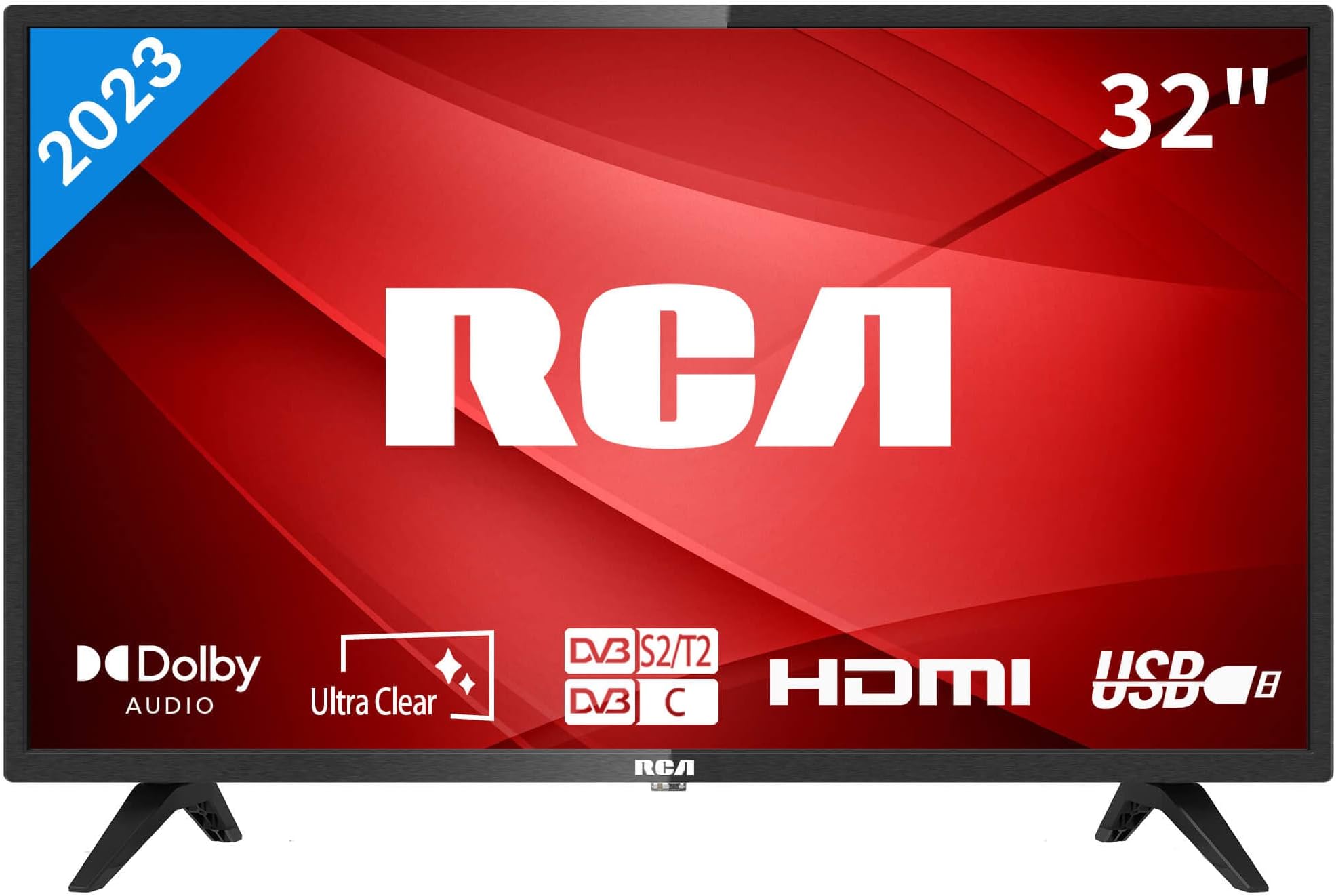 RCA RB32HD1 32 Inch TV, Dolby Digital Audio TV, HD LED Backlighting