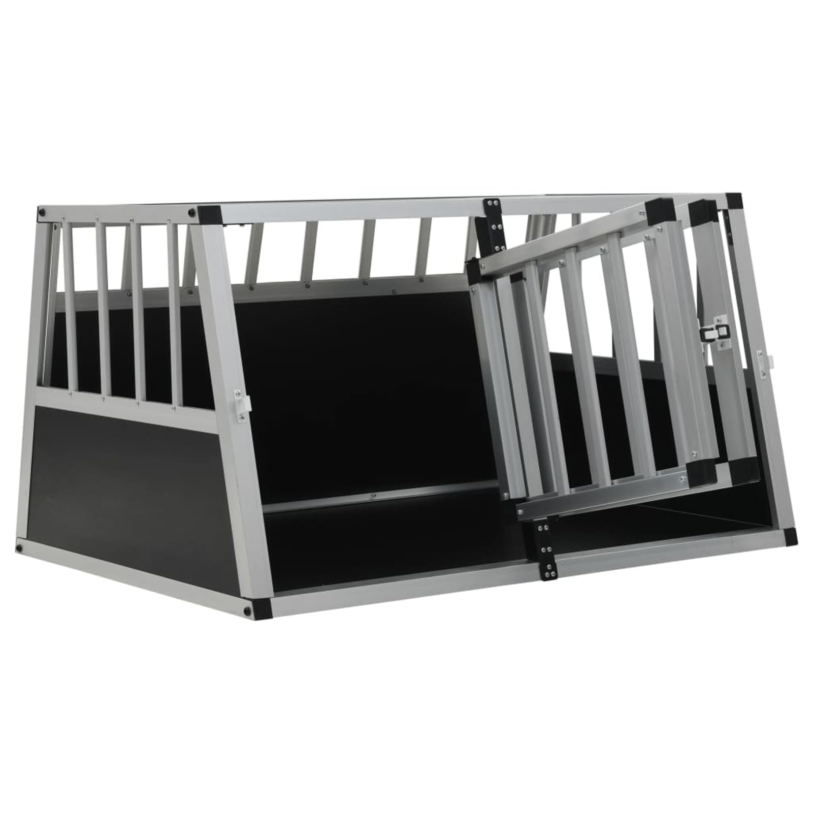 LAPOOH Trasportino per Cani con Doppia Porta 89x69x50 cm,Articoli per Animali,Animali Domestici - Articoli,Articoli per Cani,Casette per Cani(SPU:170667)