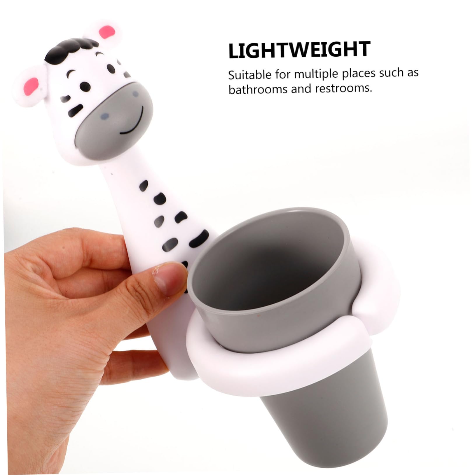 OSALADI 5pezzi Portaspazzolino Da Muro Con Tazza Organizzatore Per Spazzolini e Dentifricio Design Pratico e Facile Da Installare Adatto Per Bagno e Superfici Lisce