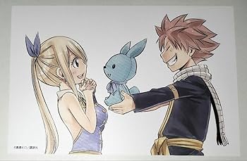 Amazon | フェアリーテイル ナツ ルーシィ ポストカード 特典