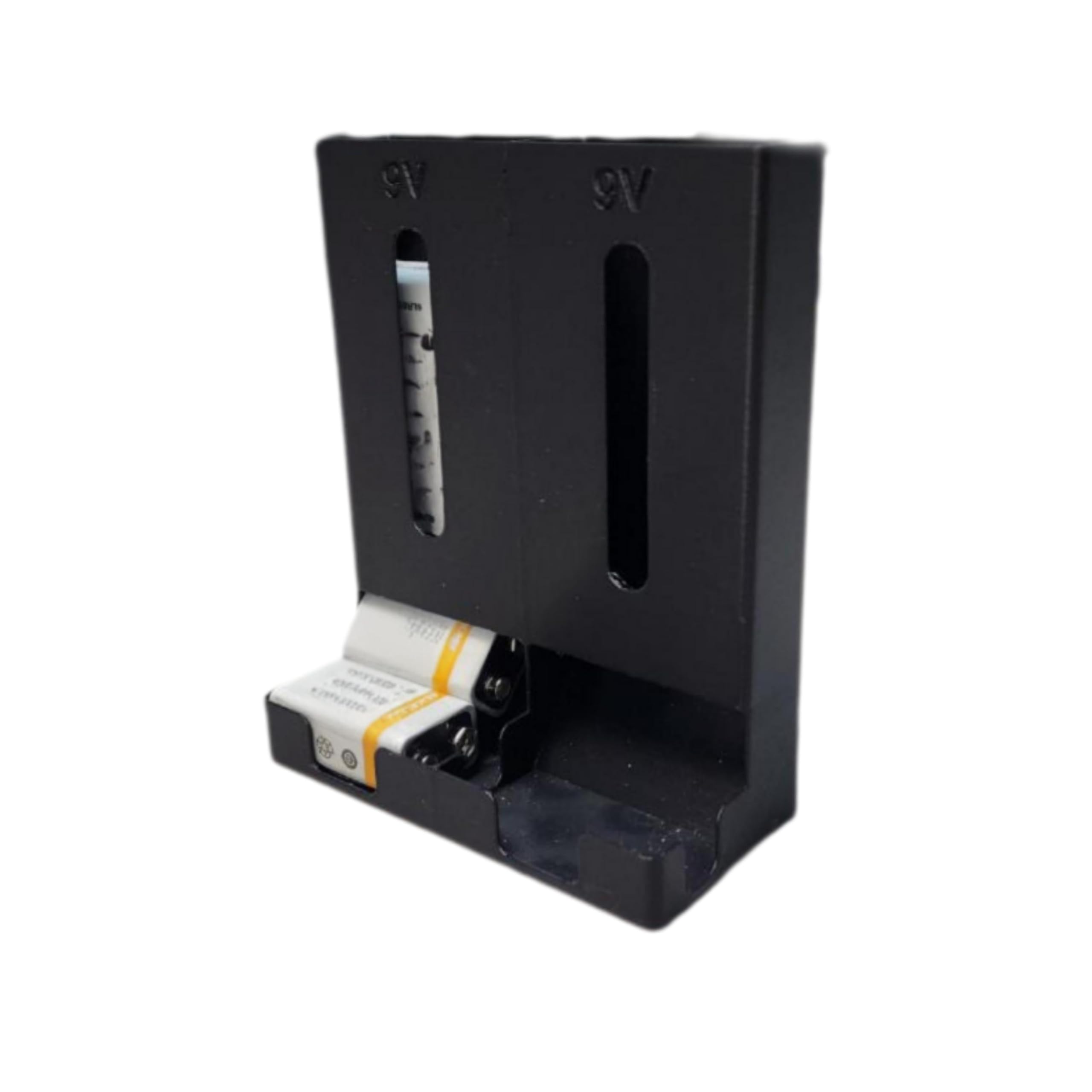 9V battery storage case holder box dispenser