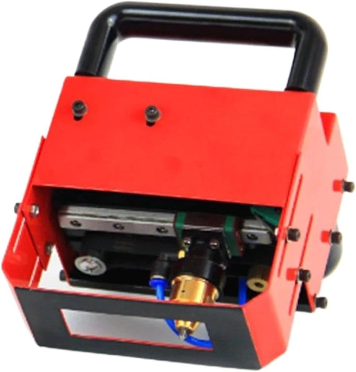 Portable Metal Pneumatic Dot Peen Marking Machine For VIN Code(80 * 20mm) Fe Chassis Number,Practicality