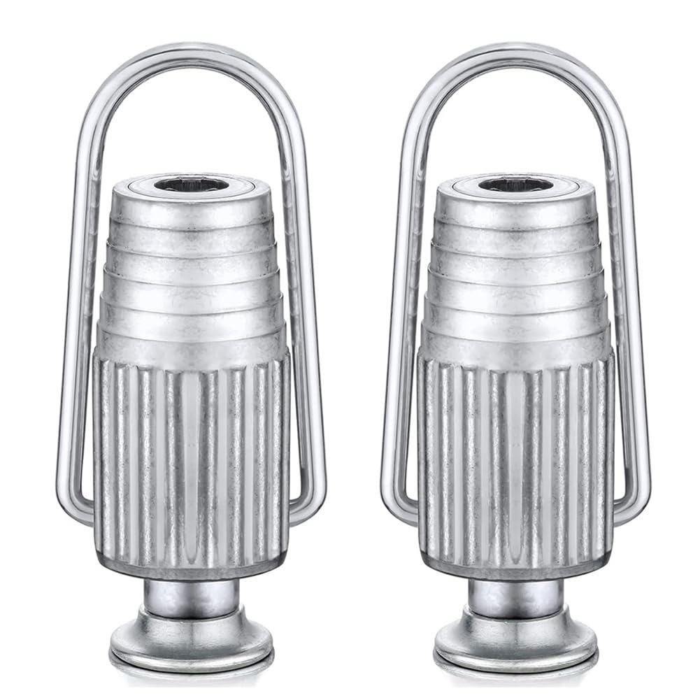 IJSDNVJNDX Heavy Duty for Pulleys and Fixed Clothes Lines 2 Pcs Clothesline Rope Tightener Tensioners for Pulleys