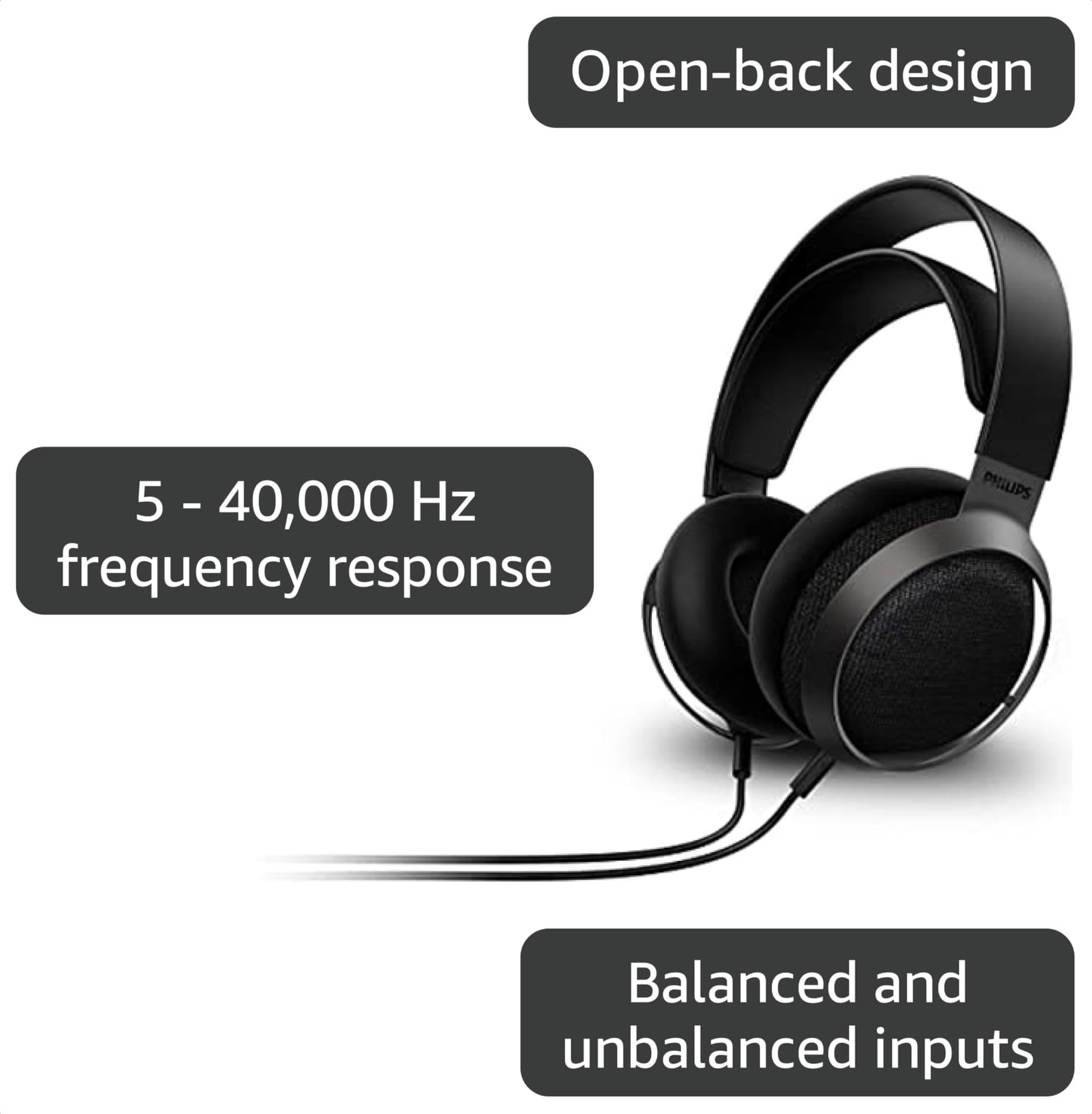 Philips Fidelio X3 ヘッドホン Amazon.com: Philips Fidelio X3 Professional Studio Monitor