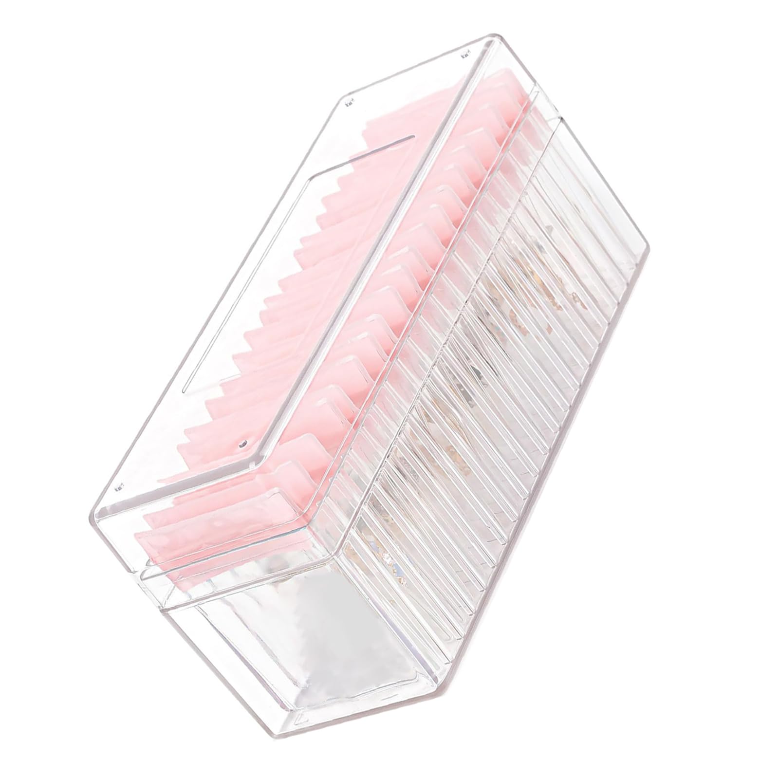 Multifuntional Jewelry Storage Box with 20 PVC Bag Portable Jewelry Pouch Organizer Clear Display Box Small Case, フリーサイズ