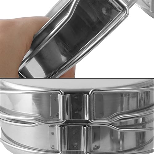 Miniatura 3 de Juego de 8 utensilios de cocina para camping, vajilla portátil, platos y tazas para exteriores, juego de cocina para picnic, viajes, fogatas,