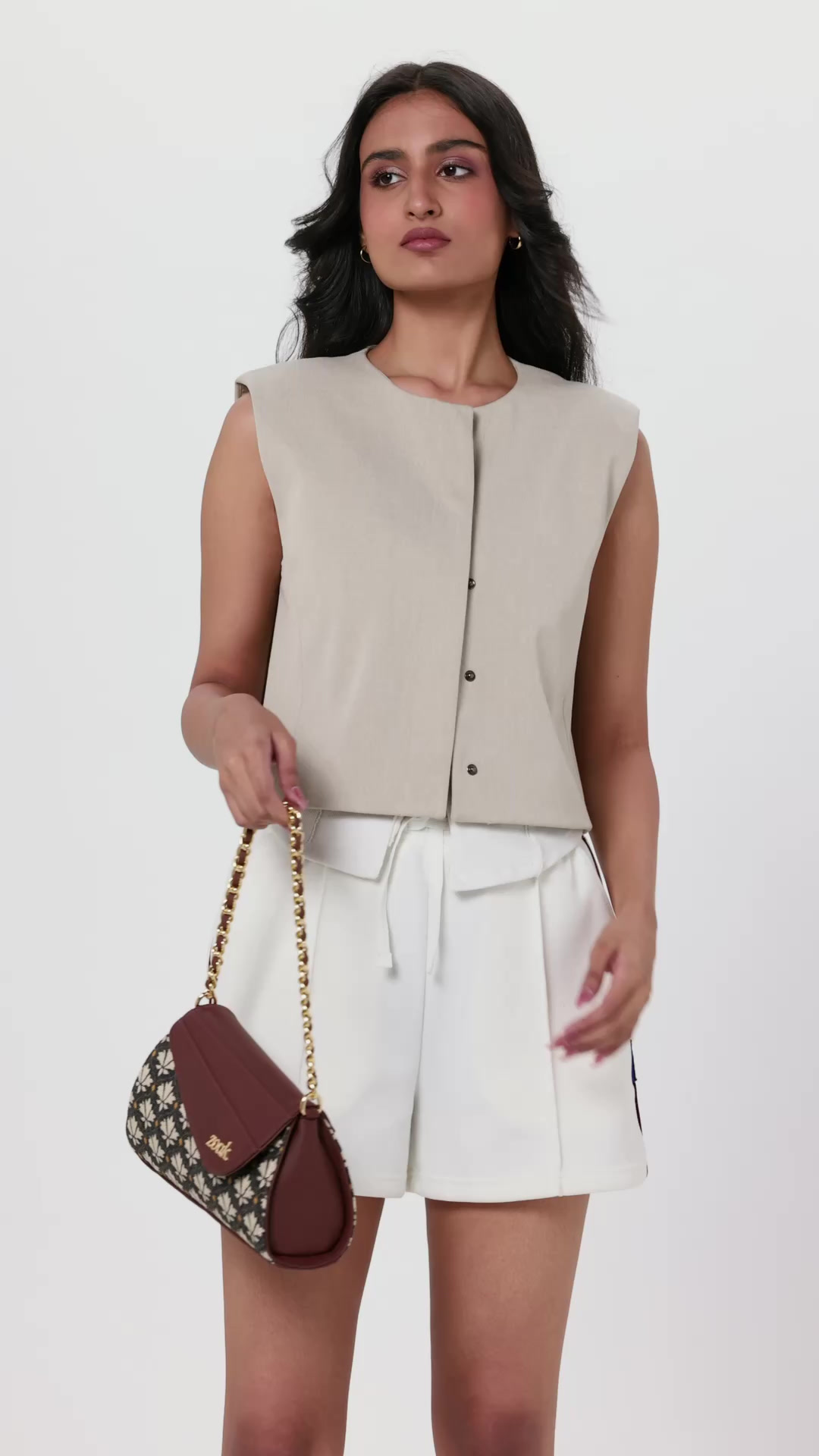 バッグ Risa BOTTEGA VENETA FLIP SEQUINS SHOU ZOUK Rhea Kapoor Baguette for Women | Shoulder Bag with Golden