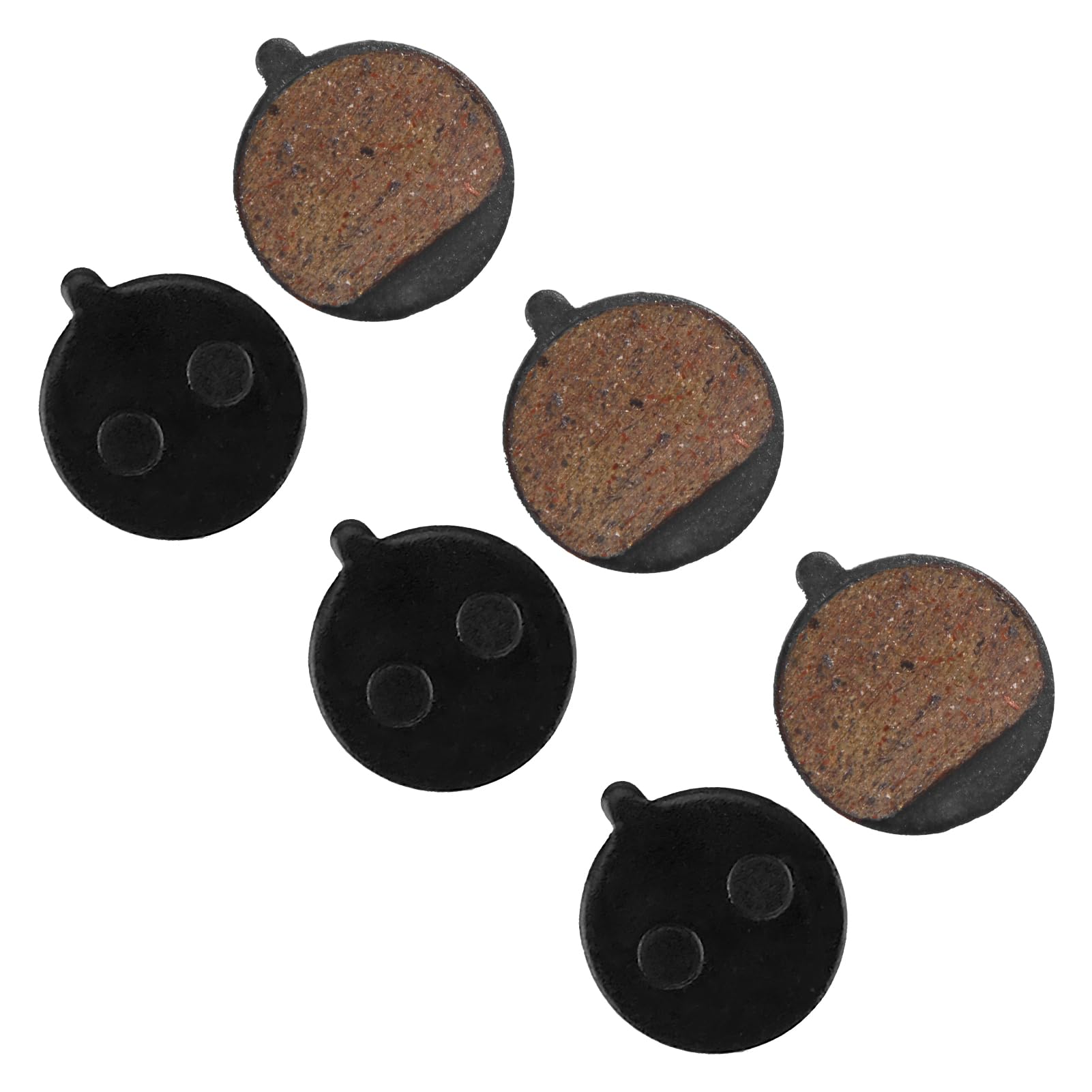 Ensemble de 4 Plaquettes de Frein pour Trottinette Électrique KUGOO M4/M4 Pro - Plaquettes de Frein à Disque Semi-Métalliques de Rechange pour