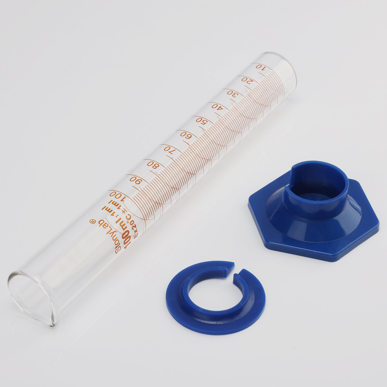 Lot De 8 Cylindres Gradués En Plastique (10 Ml à 2000 Ml) Avec Base Hexagonale - Matériel De Laboratoire Pour Expériences Cylindre Gradué Lot De 8 Cylindres Gradués En Plastique (10 Ml à 2000 Ml) Avec Base Hexagonale - Matériel De Laboratoire Pour Expériences Cylindre Gradué