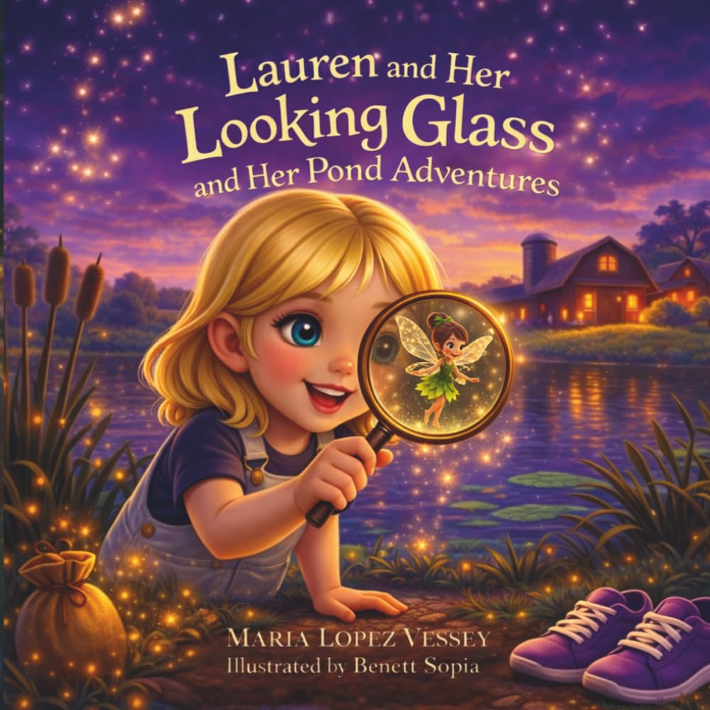 Lauren and Her Looking Glass and Her Pond Adventures