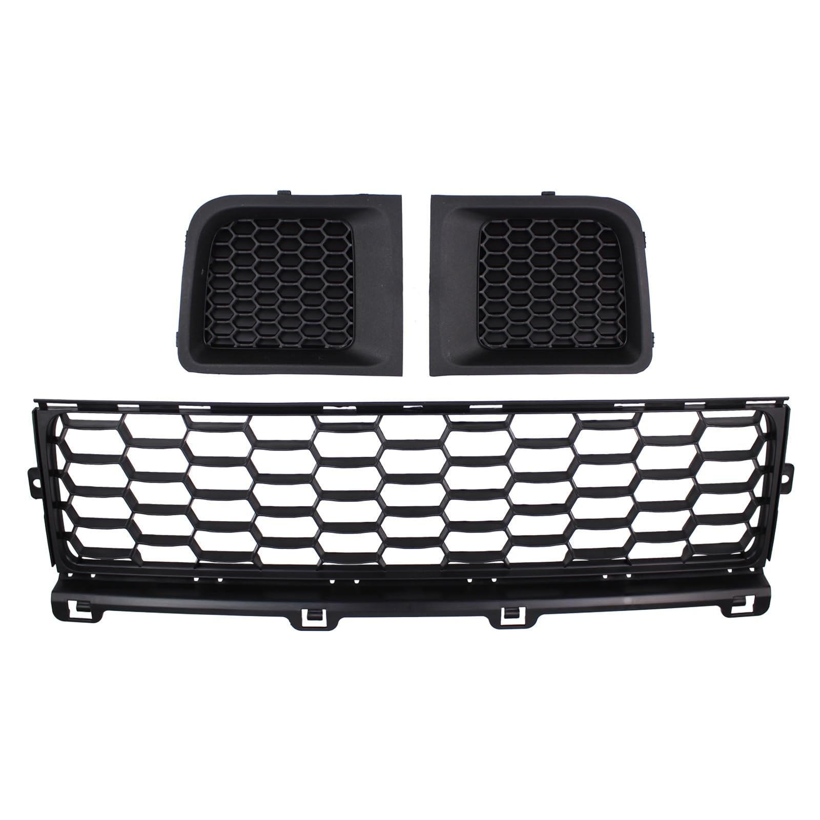 MOTOKU Front Lower Bumper Grill Grille for Jeep Renegade 2015-2018