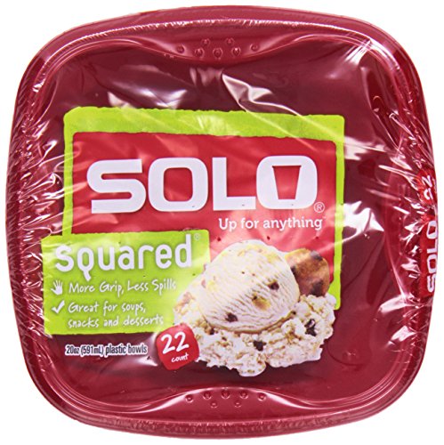 Solo SoloGrips Plastic Grip Bowls 22 ct