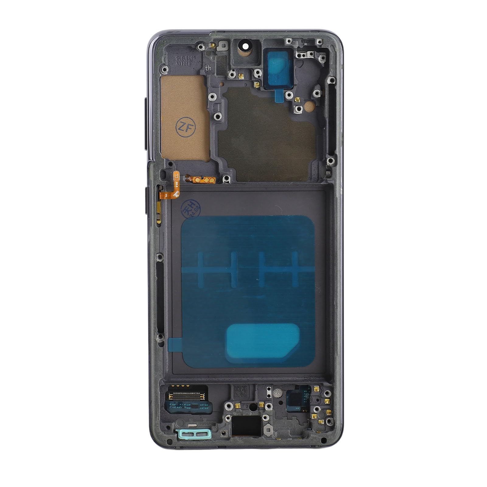GOWENIC Display TFT Assemblato Completo per S21 |Sostituzione dello Schermo del Telefono con Cornice e Strumenti di Riparazione