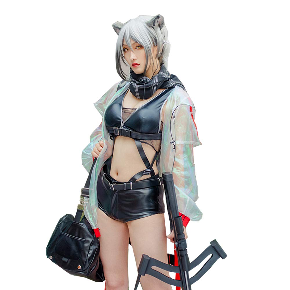 Amazon.co.jp: UwowoCos アークナイツ Arknights シュヴァルツ 耳と  