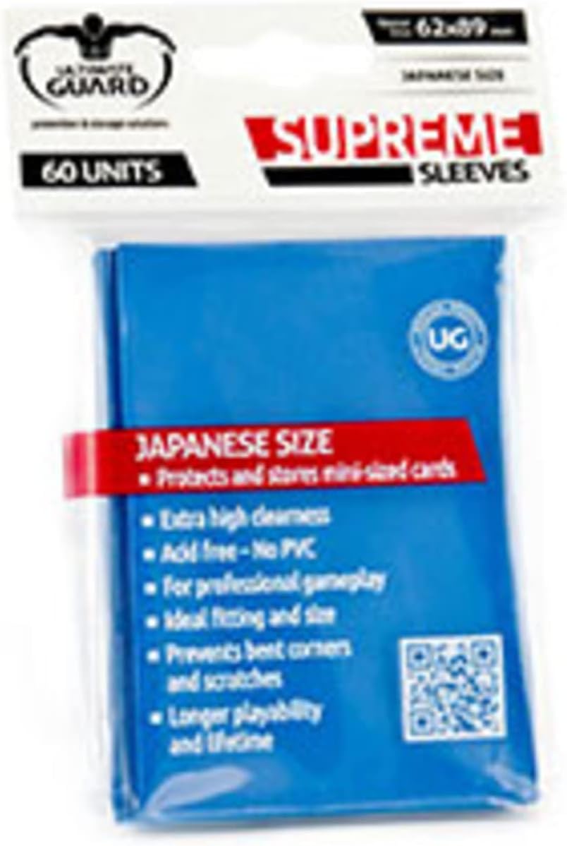 Ultimate Guard Supreme Mini Royal Blue Sleeves (60)