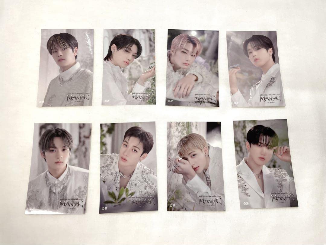 Amazon.co.jp: StrayKids スキズ FCくじ 参加賞 ステッカー コンプ 8枚 