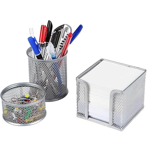 Kraf Portapenne in rete metallica, organizer da