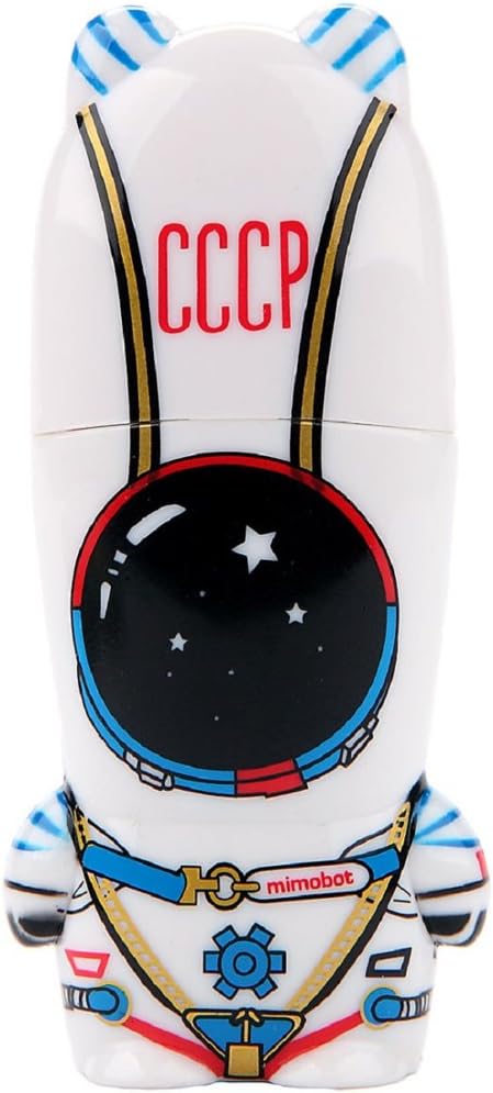 8GB Cosmobot by Roxie Vizcarra MIMOBOT® Designer USB Flash Drive with Bonus preloaded Mimory® Content, Limited Edition by Mimoco® - Artist Series