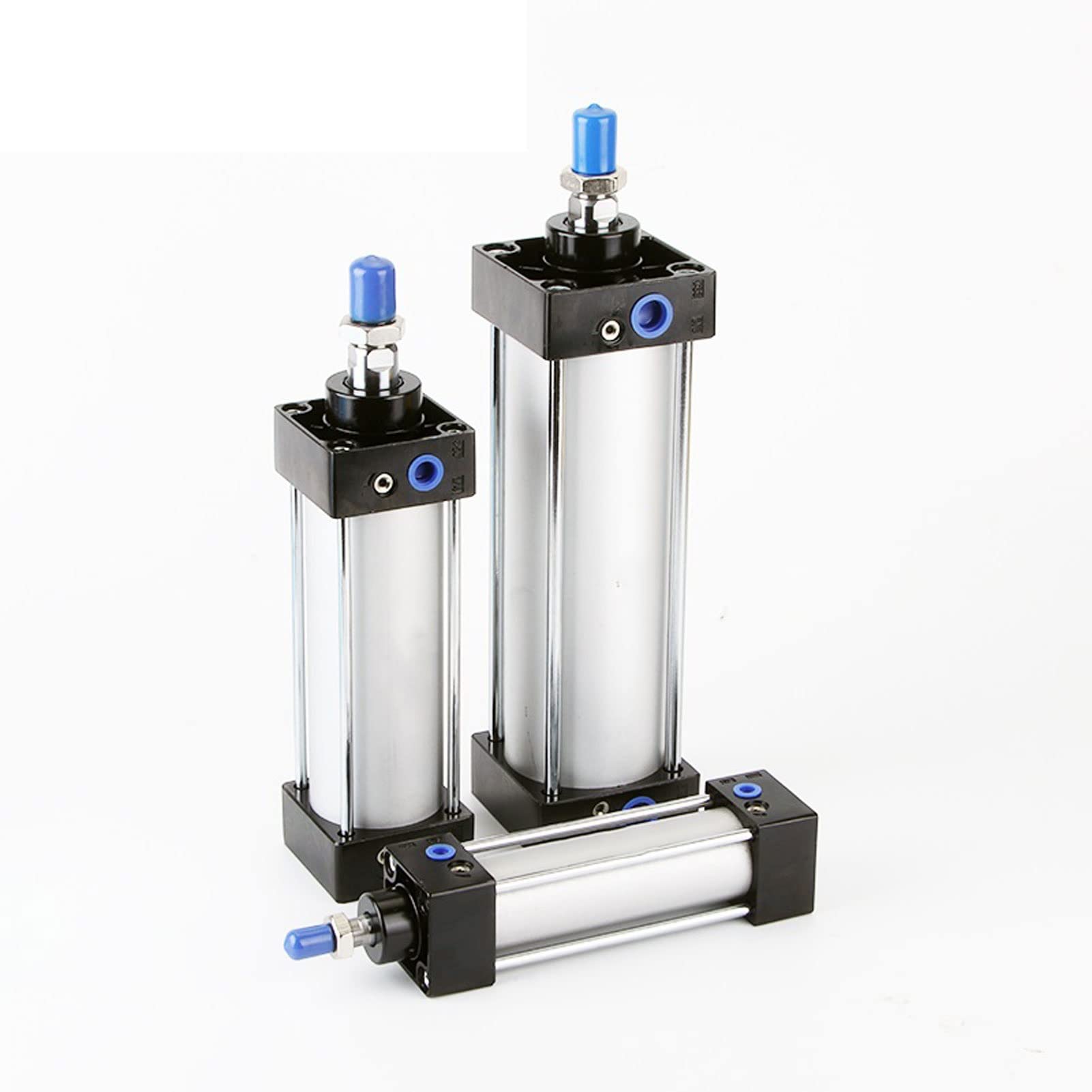 Cilindro Pneumatico Heschen SC 63-200 Doppio Effetto - Alesaggio 63mm, Corsa 200mm, Porta PT3/8'' - Foto 5