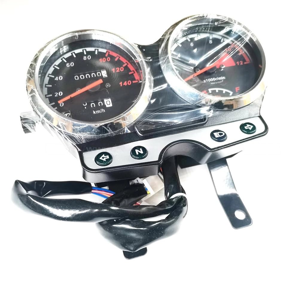 Obrotomierz Przebiegu Motocykl elektryczny przyrząd mechaniczny pasuje do Suzuki QS125-5 5C 5B GT125 GSX125 prędkościomierz licznik montażowy przebieg Speedo